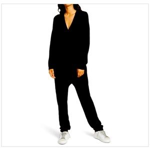 Treasure & Bond Long Sleeve Sweater Jumpsuit - Size X-Small
